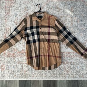 Burberry mens Long sleeve
